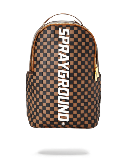 3D MOLDED RUBBER CHECKERED LOGO