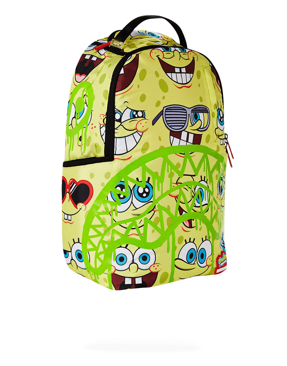 SPONGEBOB SPRAYPAINT FACE PATTERN