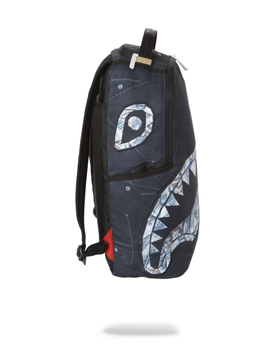 ORIGAMI SHARK BACKPACK (ONE OF ONE)