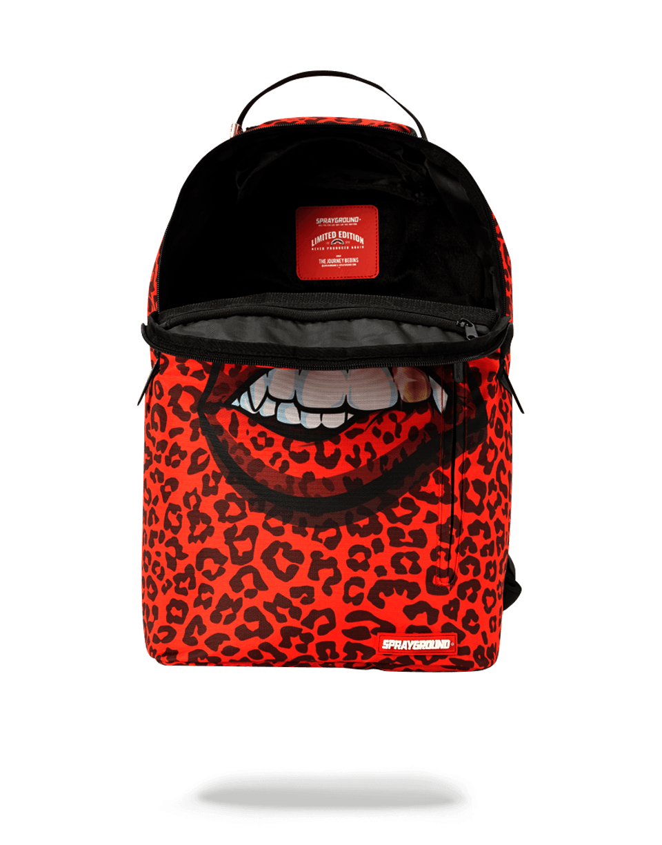 RED LEOPARD LIPS