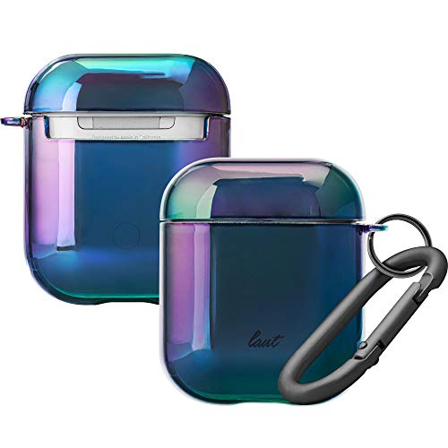 LAUT ƒ?? HOLO Iridescent Protective Case for Apple AirPods 1ƒ??2 ƒ?? Midnight ƒ?? 54393BCW
