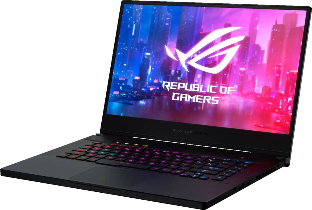 ASUS ROG Zephyrus S ƒ?? 15.6" FHD 144Hz ƒ?? i7-9750H ƒ?? 16GB RAM ƒ?? RTX 2060 ƒ?? 512GB SSD ƒ?? Metallic Black ƒ?? GX502GV-PB74
