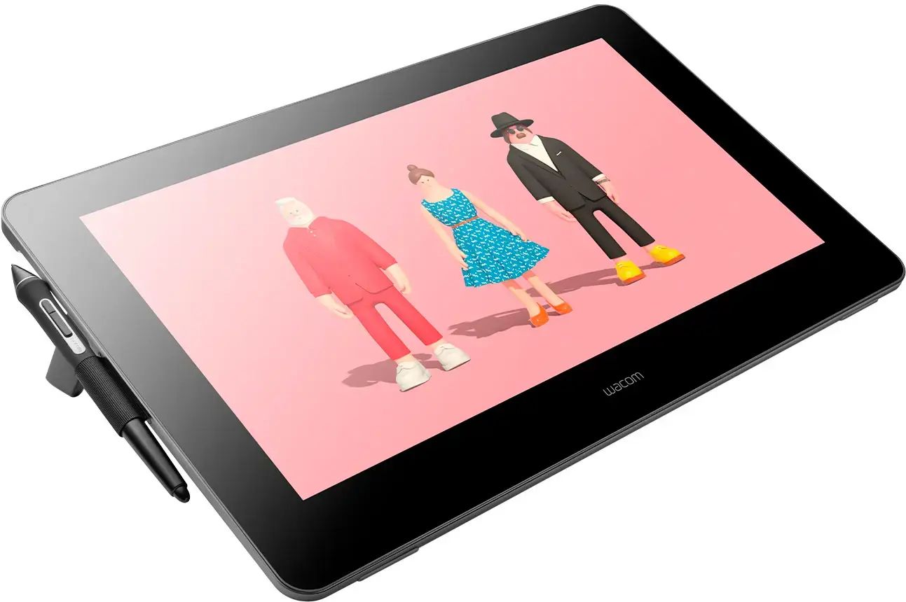 Wacom Cintiq Pro 16 (2021 Version) 15.6" 4K Touch ƒ?? Creative Pen Drawing Tablet ƒ?? Black ƒ?? DTH167K0A