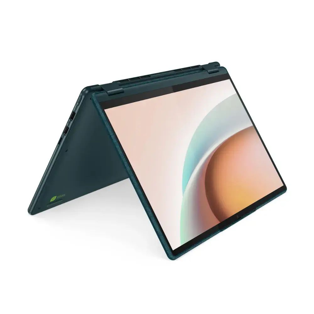 Lenovoƒ??Yogaƒ??6 ƒ?? 13.3" WUXGA 2ƒ??inƒ??1 Touch ƒ?? Ryzenƒ??5ƒ??5500U ƒ?? 16ƒ??GB RAM ƒ?? 512ƒ??GB SSD ƒ?? Darkƒ??Teal ƒ?? 82UD002RUS