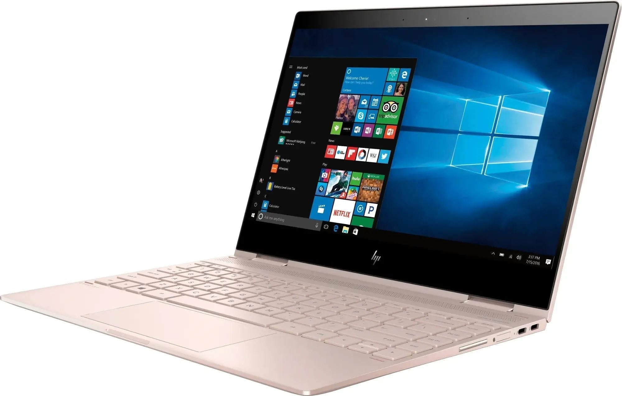 HP Spectre x360 ƒ?? 13.3" FHD Touch ƒ?? i7-8550U ƒ?? 16GB RAM ƒ?? 360GB SSD ƒ?? Rose Gold ƒ?? 13-ae015dx