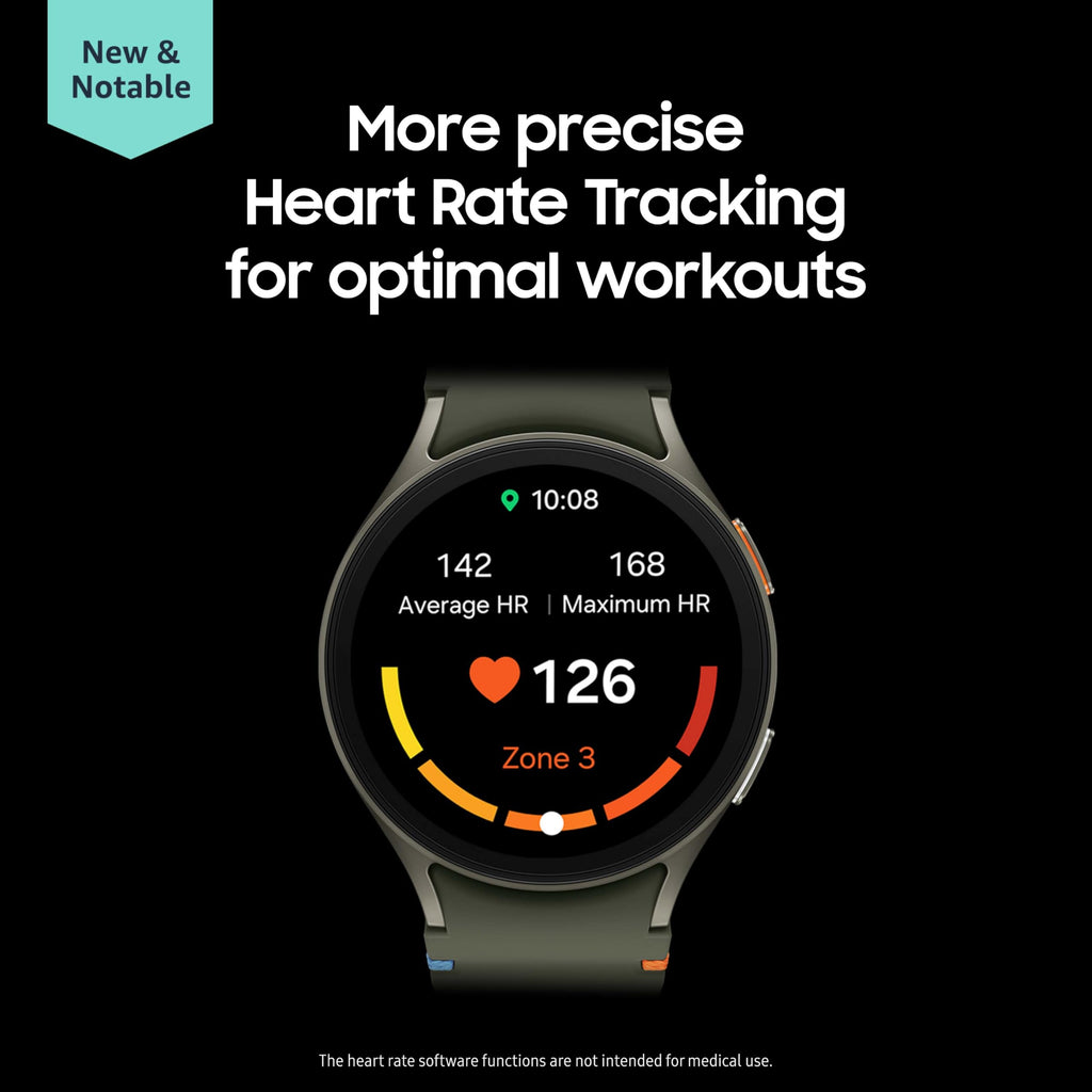 Samsung - Galaxy Watch7 Aluminum Smartwatch 44mm LTE - Green - SM-L310NZGAXAA