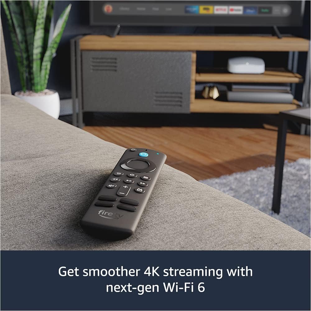 Amazon - Fire TV Stick 4K with Alexa Voice Remote - Streaming Media Player - B08XVYZ1Y5