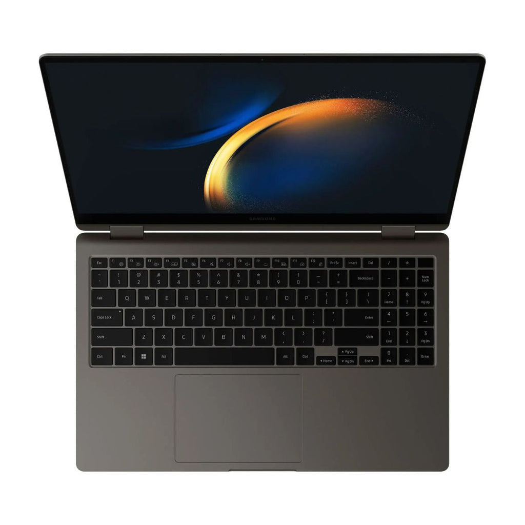 Samsung Galaxy Book3ƒ??360 ƒ?? 15.6" FHD AMOLED Touch ƒ?? Intel Core i7ƒ??1360P ƒ?? 16GB RAM ƒ?? 1TB SSD ƒ?? Graphite ƒ?? NP750QFGƒ??KA1US