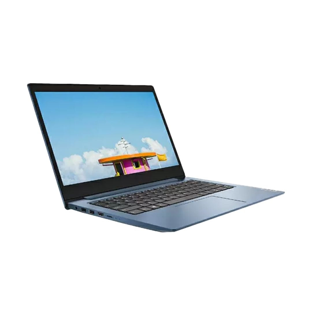 Lenovo IdeaPad 1-14ADA05 ƒ?? 14ƒ?? HD ƒ?? AMD Athlon Silver 3050e ƒ?? 4GB RAM ƒ?? 128GB SSD ƒ?? Ice Blue ƒ?? 82GW009AUS