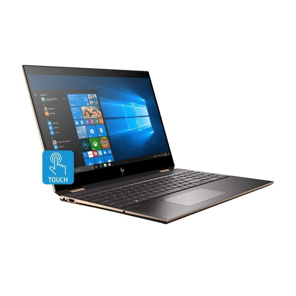 HP Spectre x360 ƒ?? 15.6" UHD Touch ƒ?? i7-10510U ƒ?? 16GB RAM ƒ?? 512GB SSD ƒ?? Dark Ash Silver ƒ?? 15t-df100
