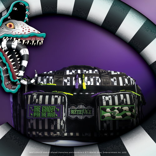 30L Perfect Duffle Bag Beetlejuice