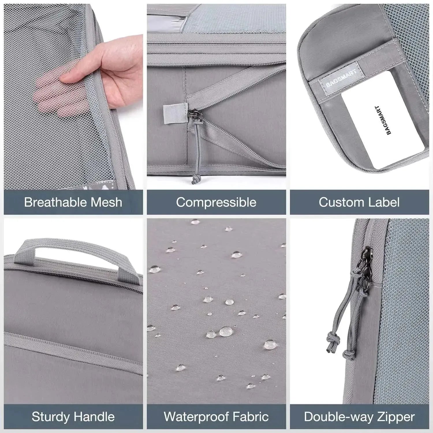 Compression Packing Cubes Part of Faro Travel Set