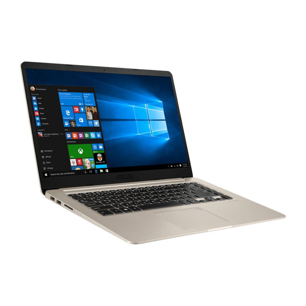 Asus Vivobook S15 ƒ?? 15.6" FHD ƒ?? i5-8250U ƒ?? 8GB RAM ƒ?? 256GB SSD ƒ?? Gold ƒ?? S510UA-DS51
