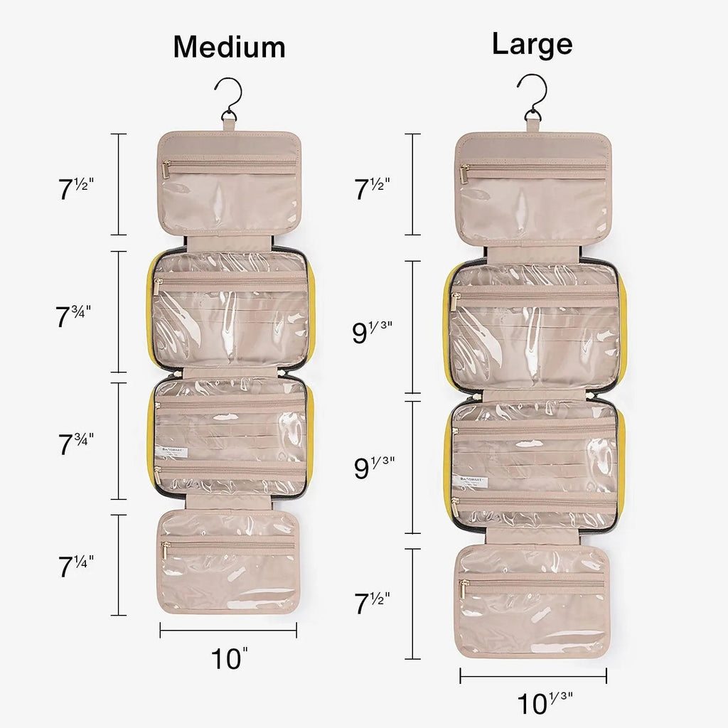 Bonchemin Yellow The Space Saver Toiletry Bag