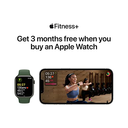 Apple Watch Series 7 (GPS + Cellular, 41mm) Silver Stainless Steel Case with Silver Milanese Loop - MKHF3LL/A