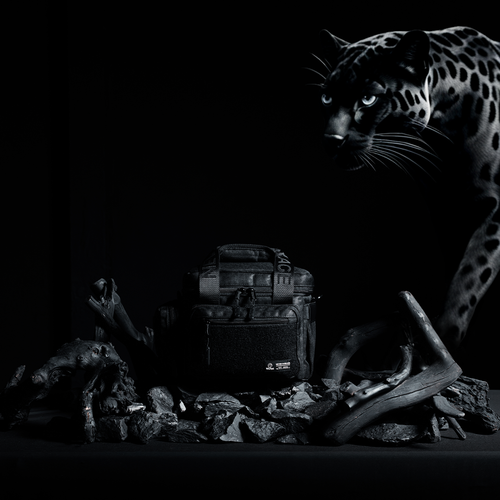 9L Black Leopard Mini Tactical Lunch Box