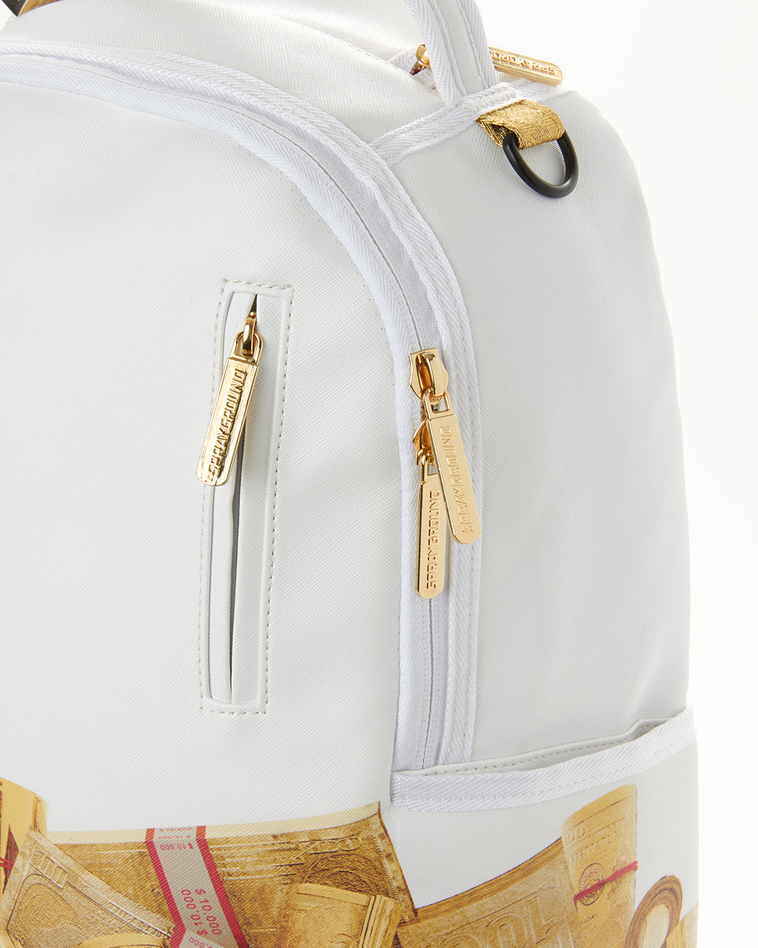 GOLD MONEY BRICKS DLXV BACKPACK