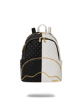 LEVELED UP SPLIT QUILT SHARK SAVAGE BACKPACK