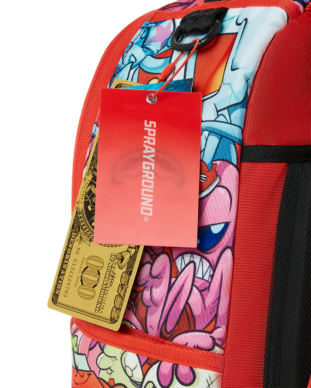 SMASHED SPRAYGROUNDERS BACKPACK