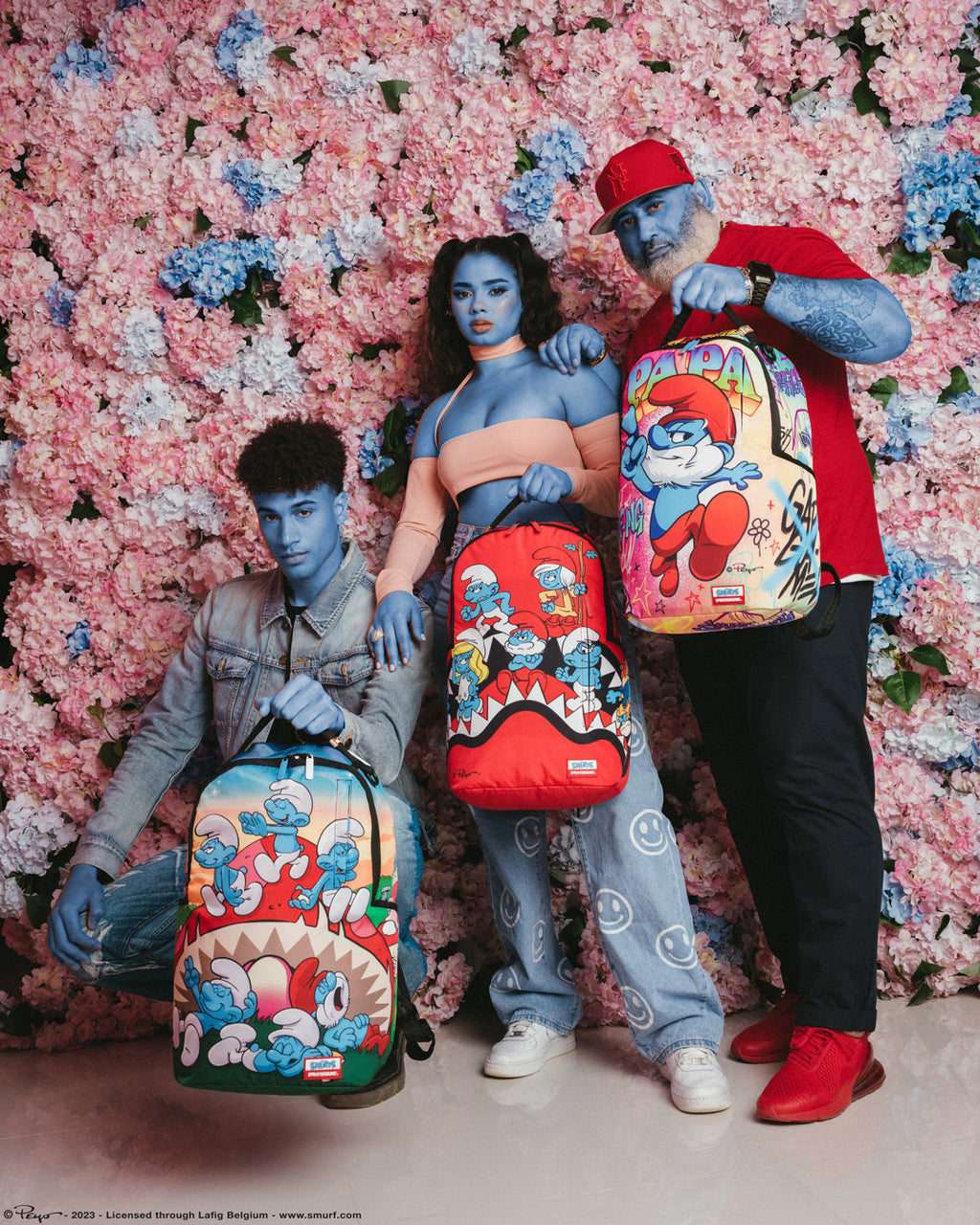 SMURFS MUSHROOM CHILL BACKPACK