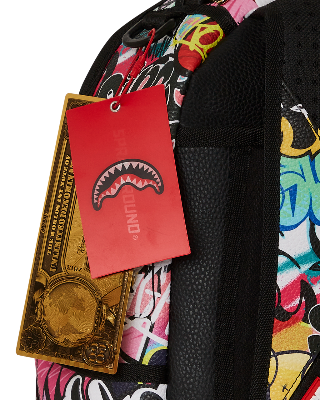 TRI-SPLIT GRAFFITI BACKPACK (DLXV)