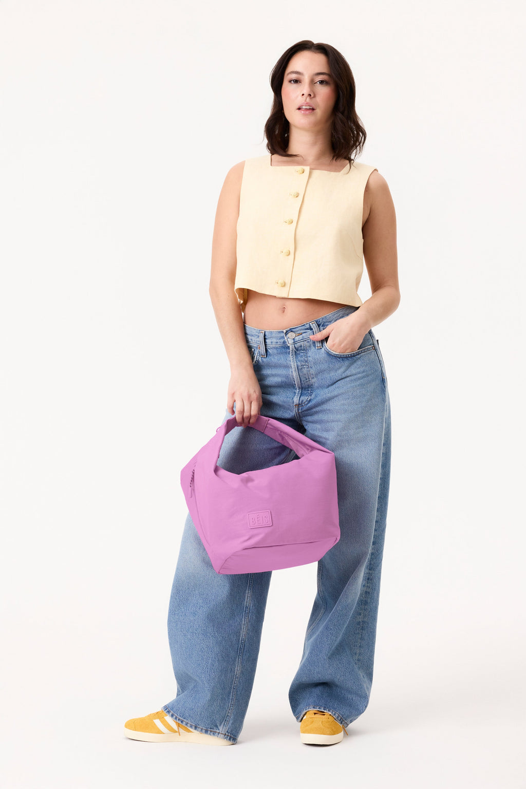 Resale The Crescent Catchall in Berry