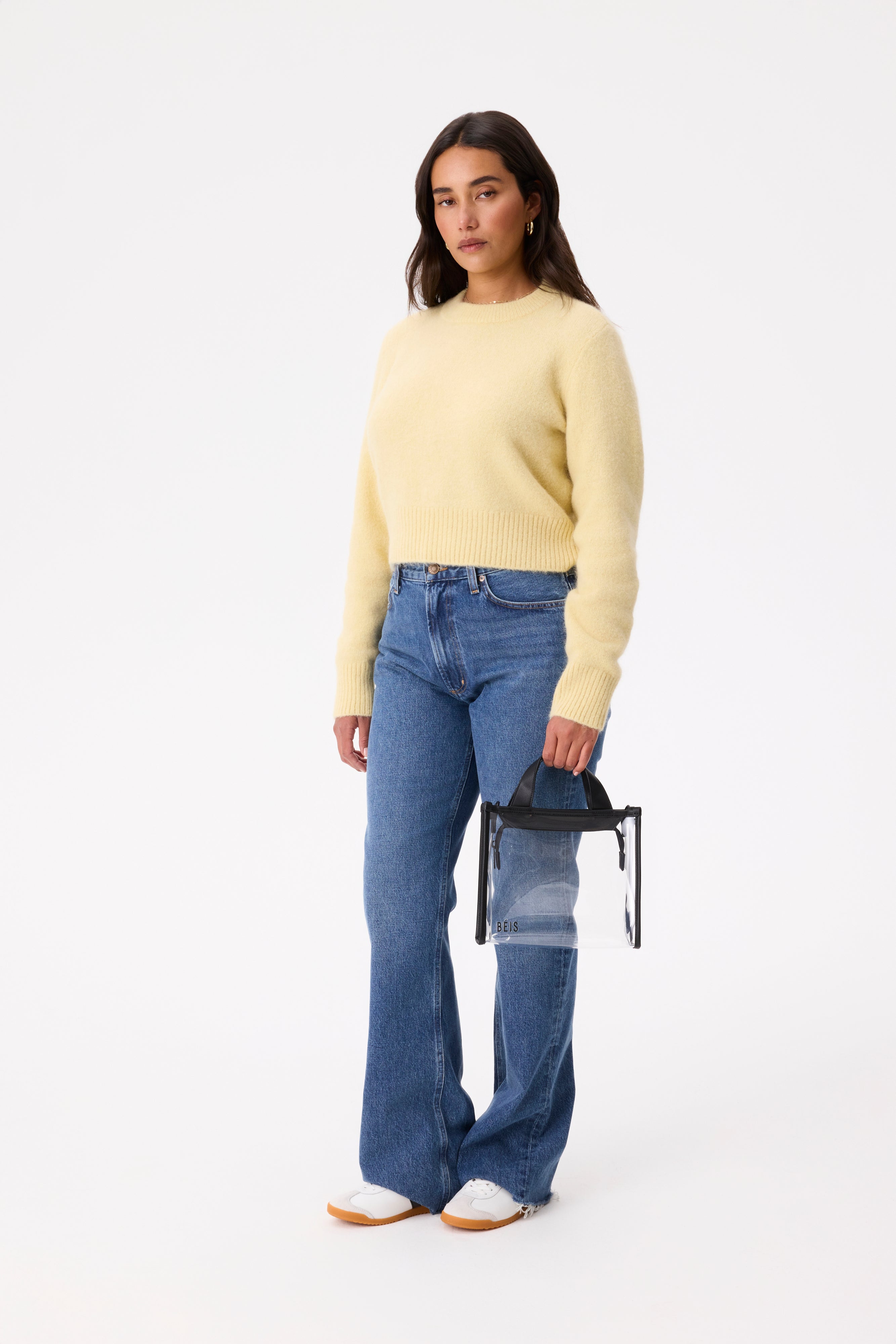 The Stadium Crossbody in Black
