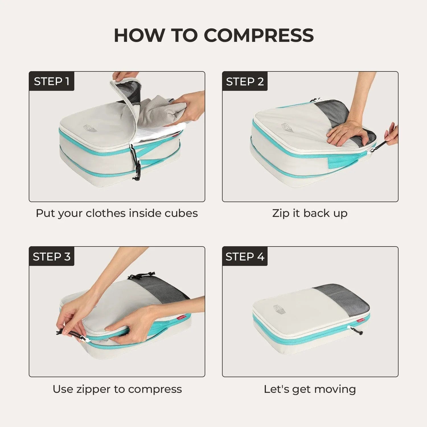 Blast Packing Cubes