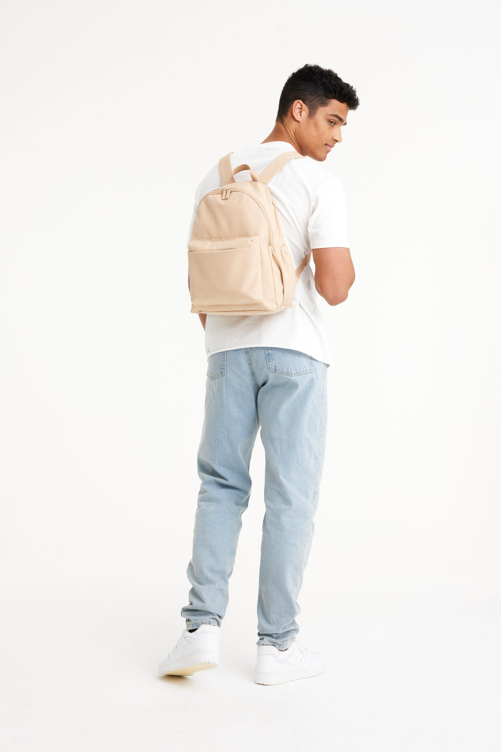 The B�ISics Backpack in Beige