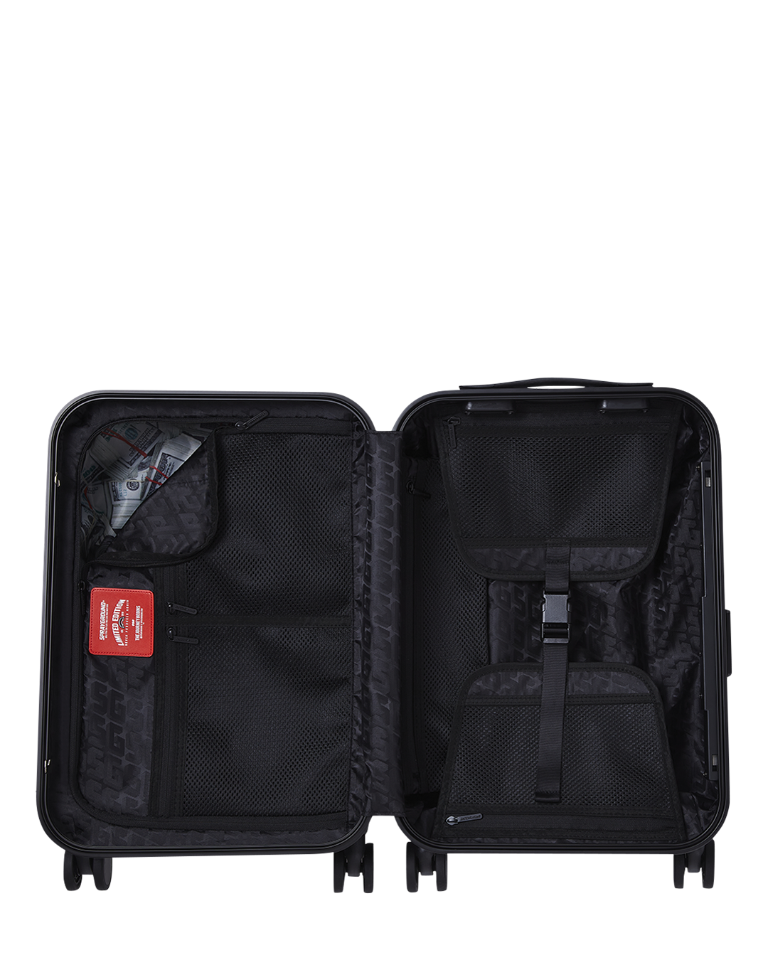 SPRAYSHARKS WORLDWIDE SHARKITECTURE CARRY-ON LUGGAGE