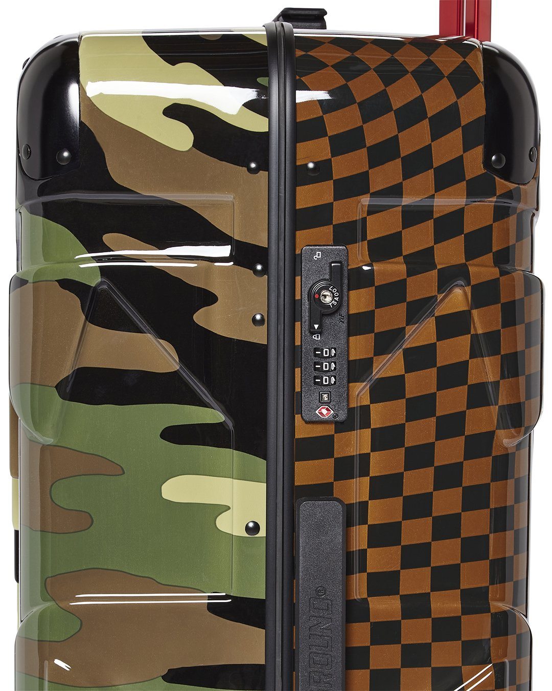 JUNGLE PARIS 2 PC LUGGAGE SET (CARRY-ON & FULL-SIZE)