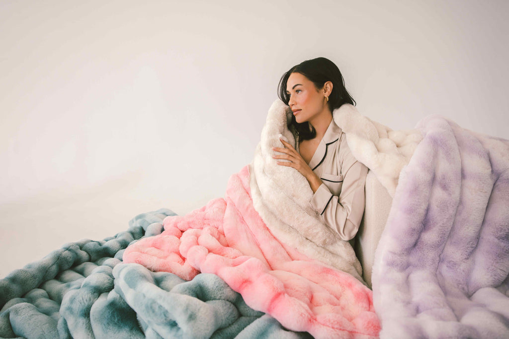 Extreme Ultra Cloud Ancient Scroll Blanket