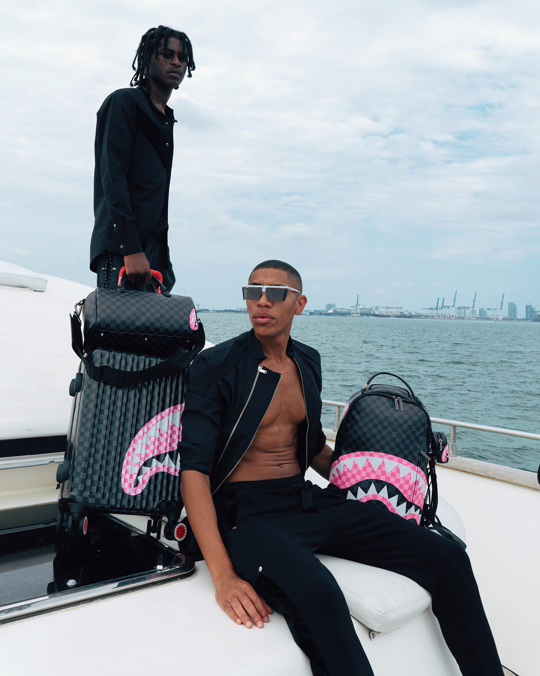 SHARKS IN CANDY MINI DUFFLE