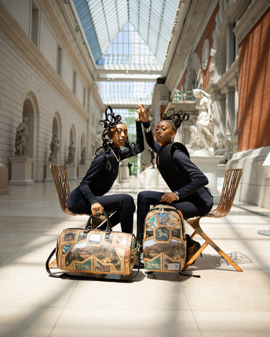 THE MET MASTERPIECES DUFFLE