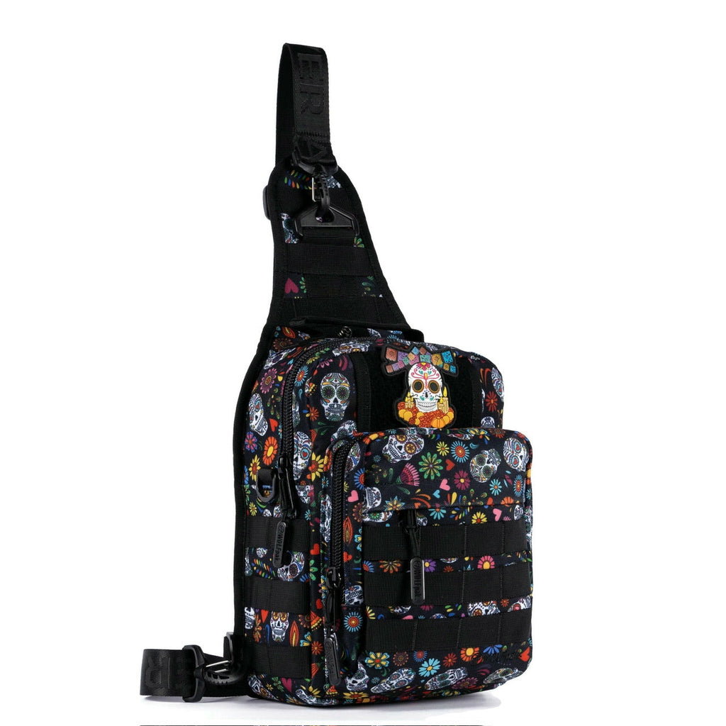 9L Tactical Sling Bag Day of the Dead
