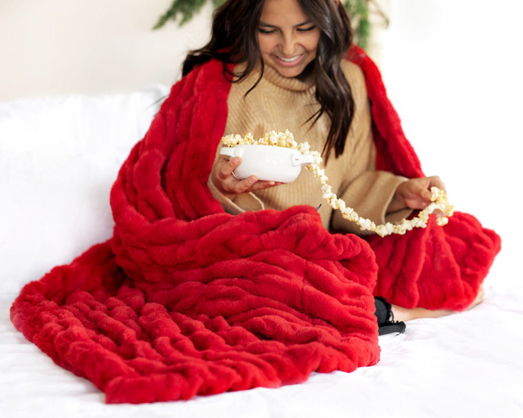Hugs Red Blanket