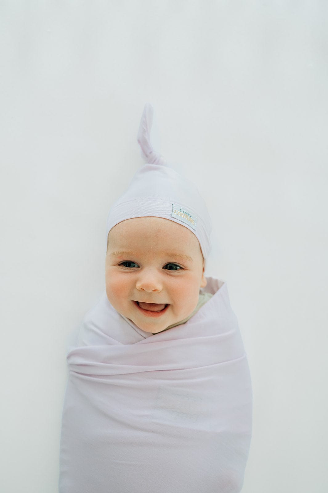 Swaddle and Hat - Lavender