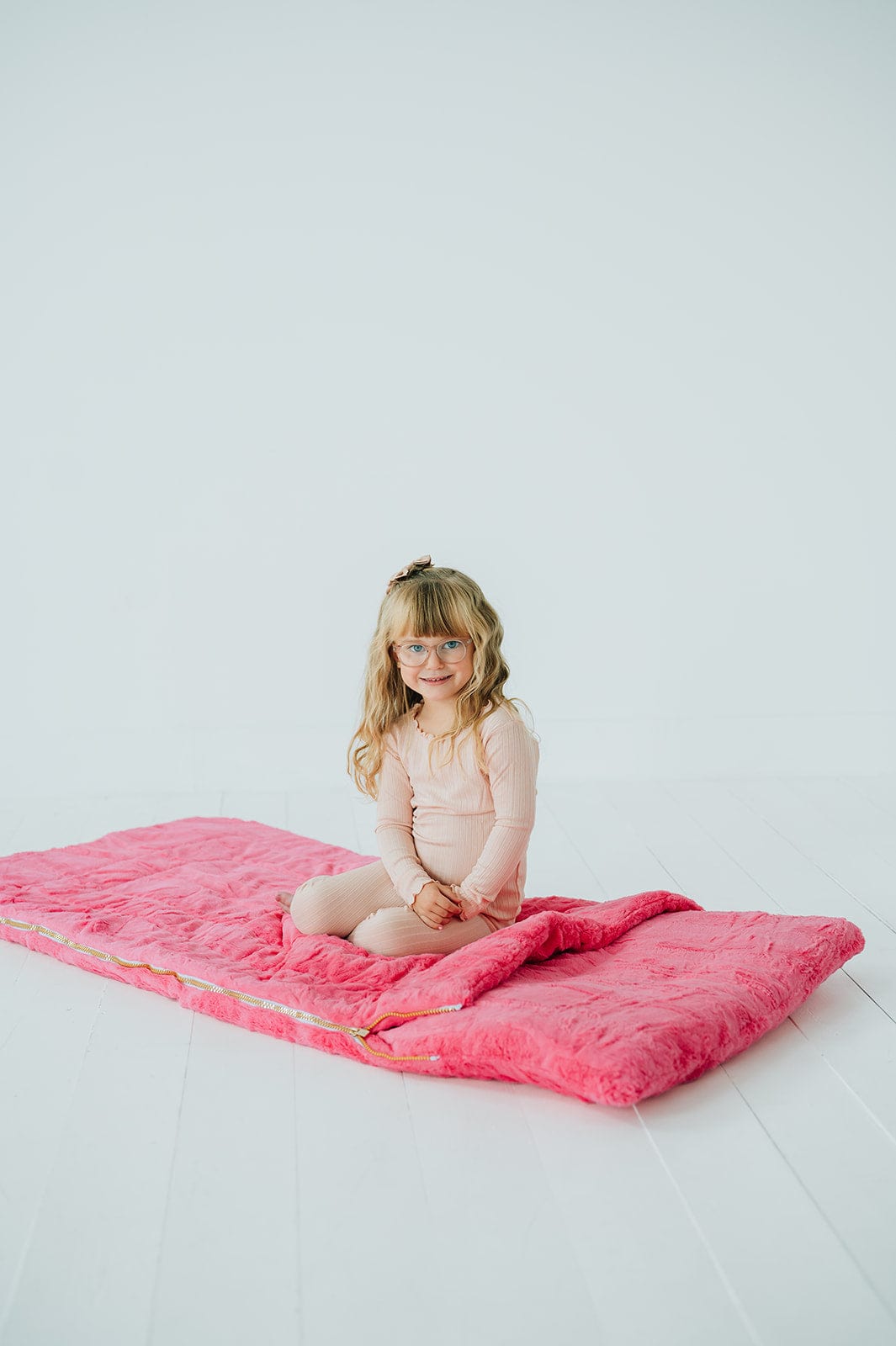 Sleeping Bag - Plush Paradise Pink