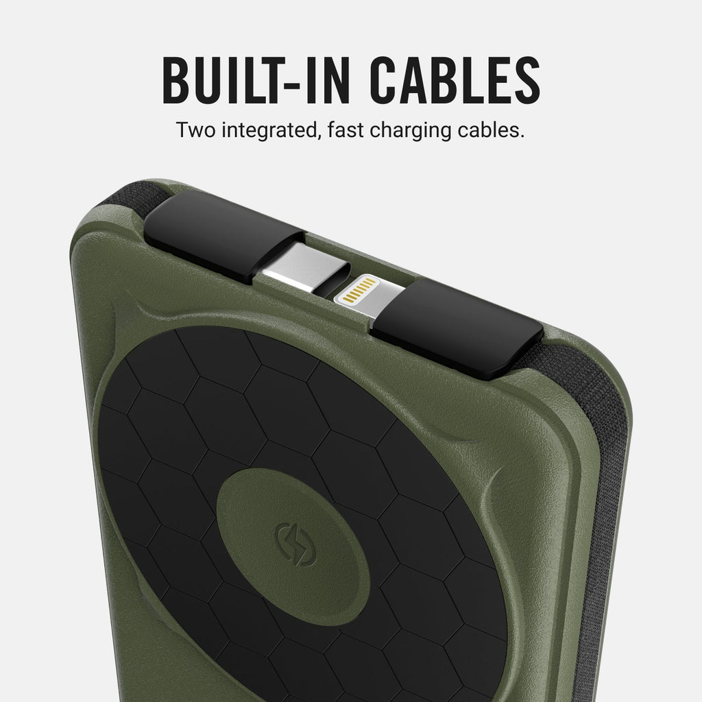 Everyday Charging Kit - iPhone 17 Pro Max - Matte Olive