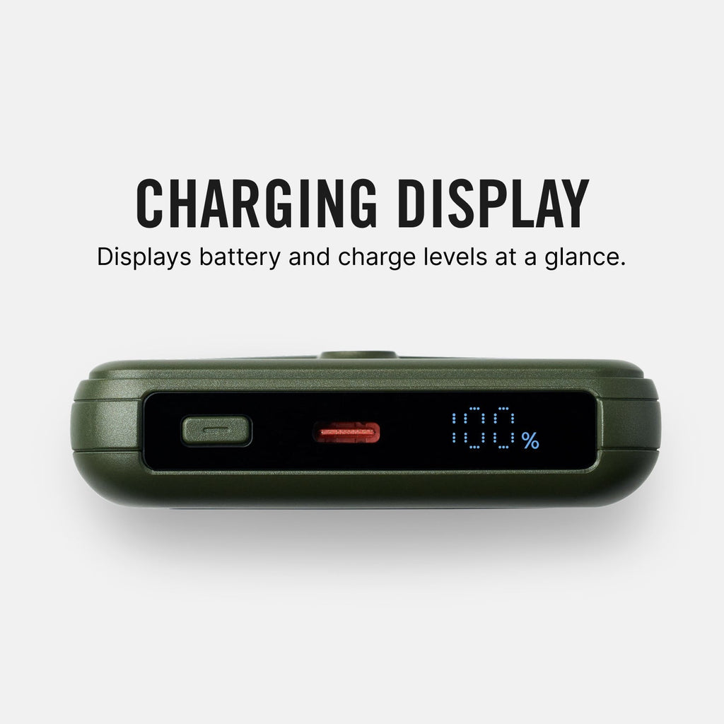 Magnetic Power Bank Bundle (2-Pack) - Matte Olive