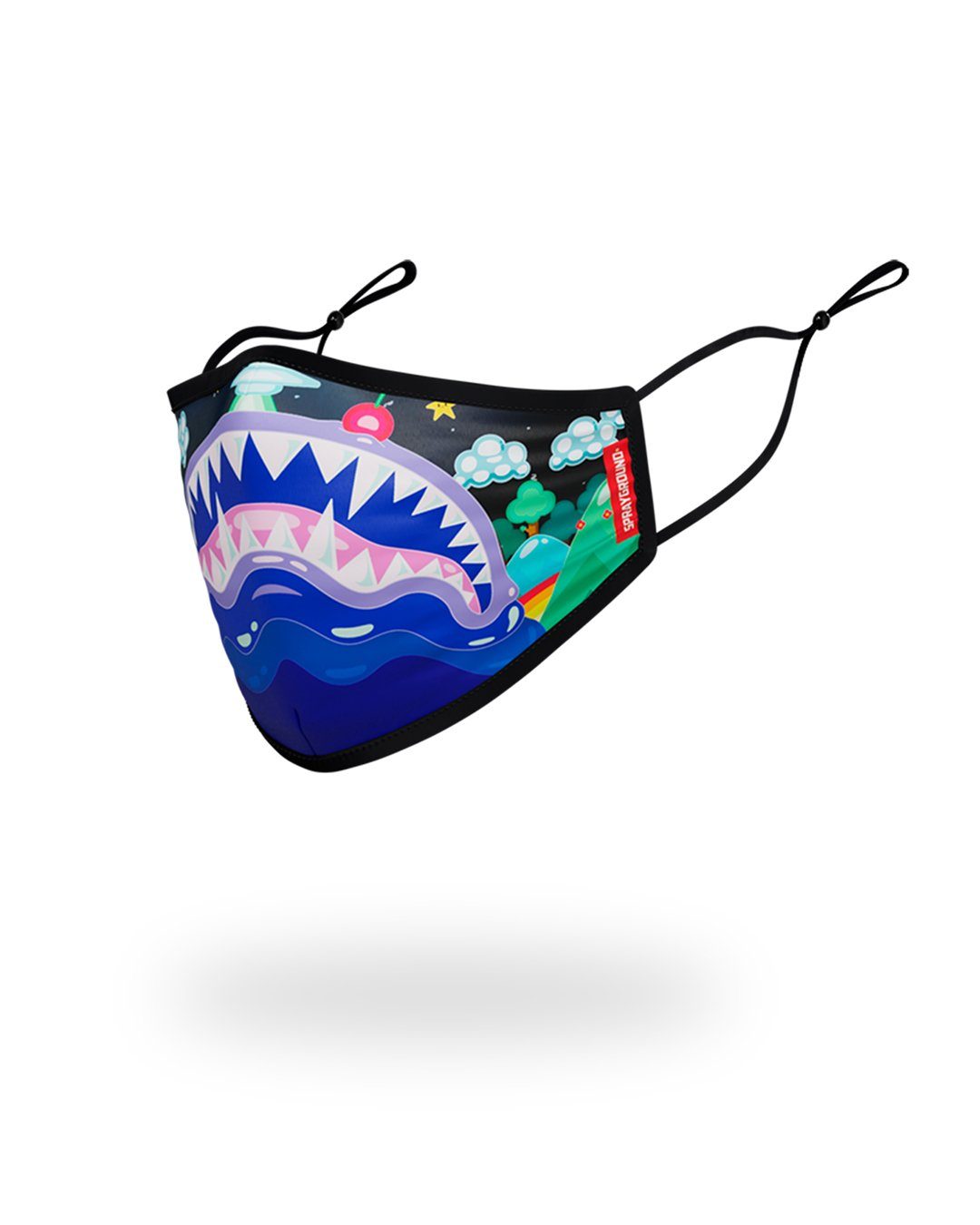 KIDS FORM FITTING MASK:  ASTRO BUBBLE