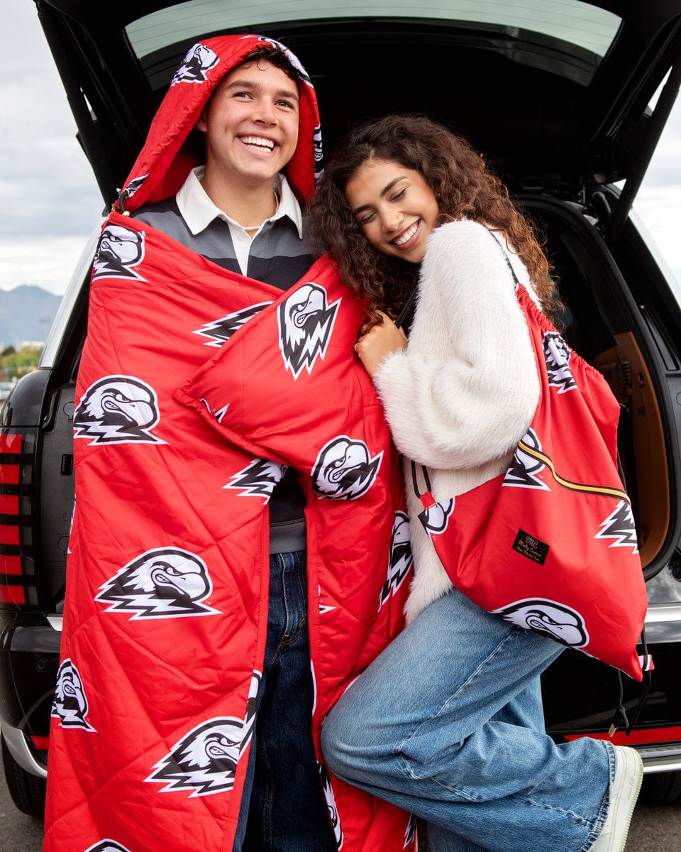Southern Utah Thunderbirds Hooded Stadium Blanket - Everywhere Blanket