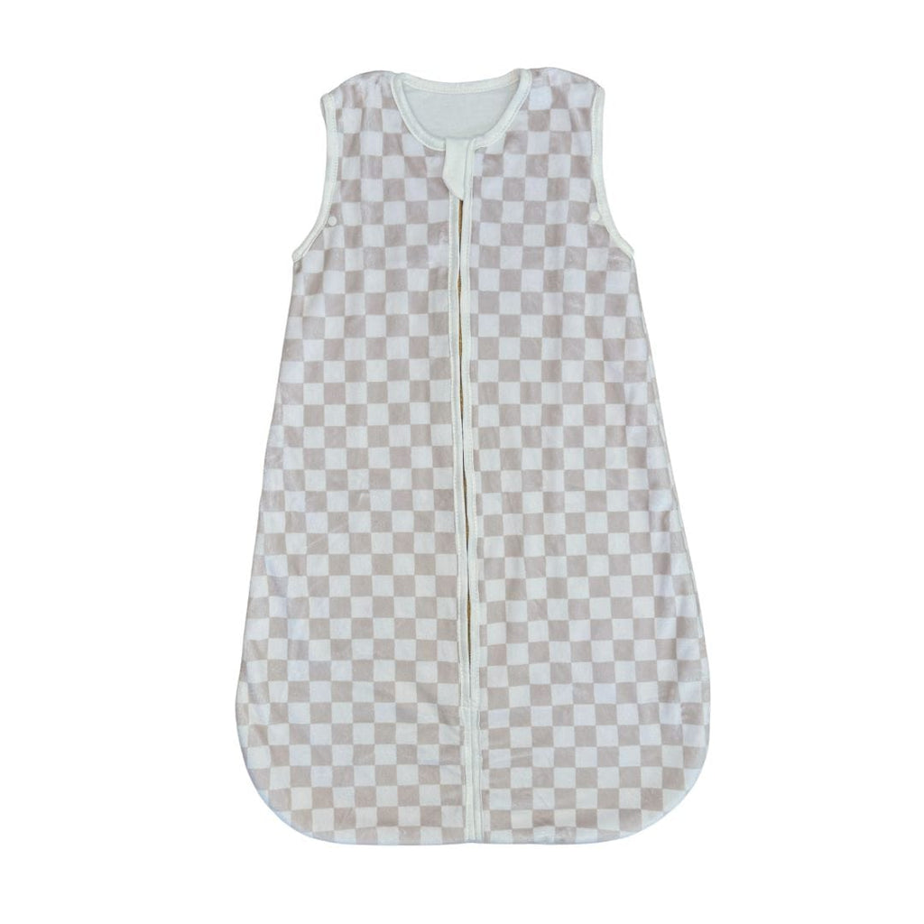 Oat Check Wearable Minky Blanket