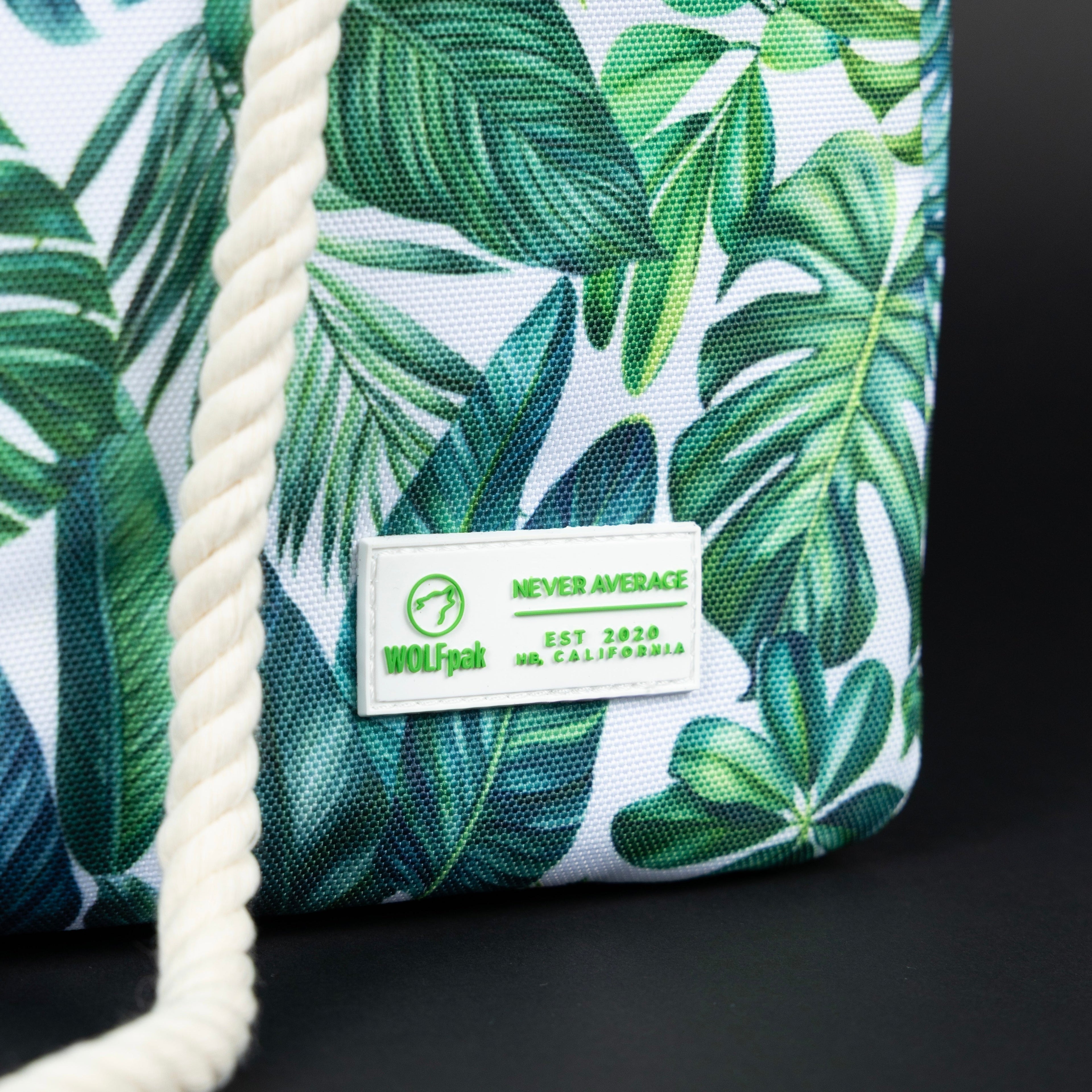 Tote Bag Green Palm