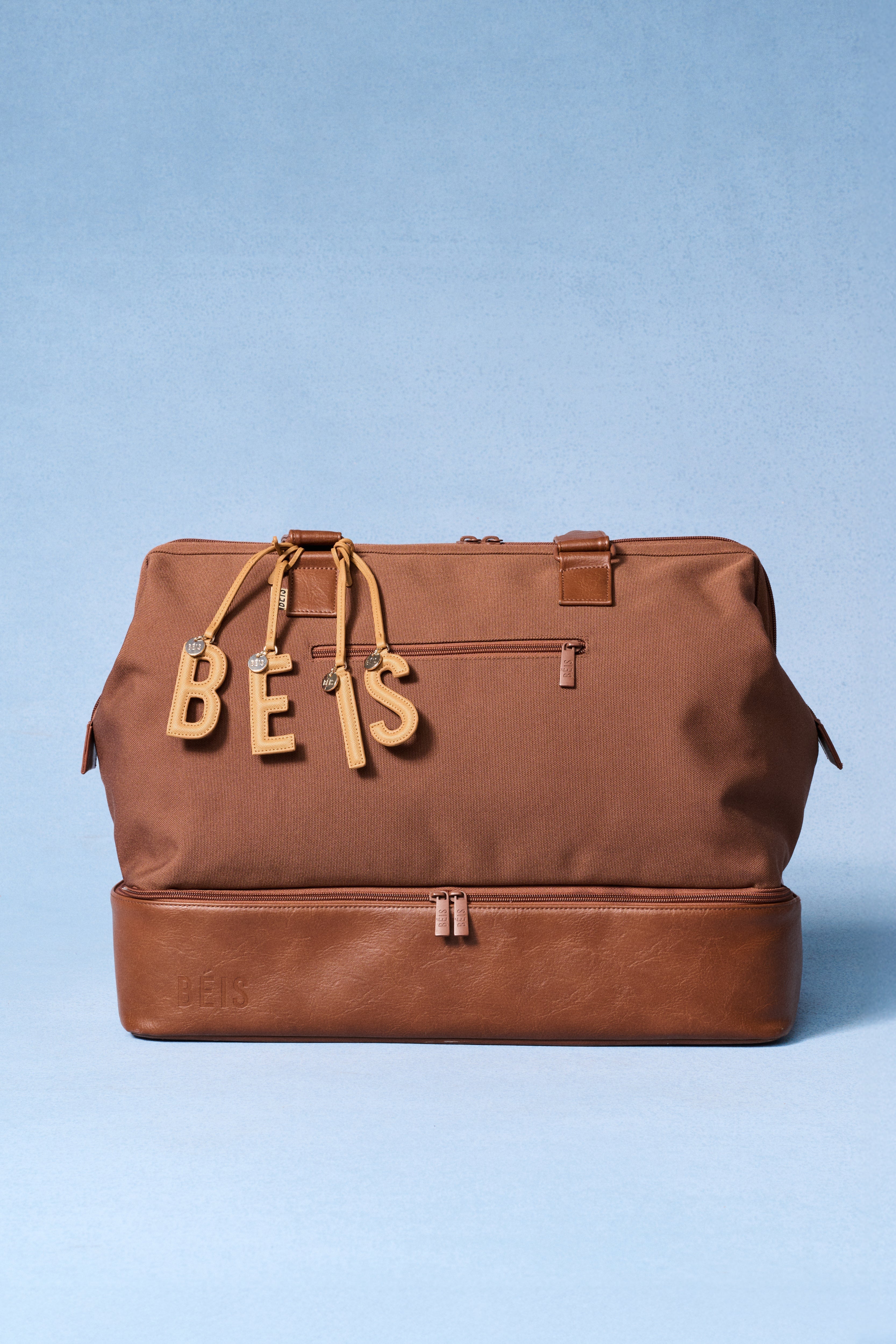 The Letter Charm in Camel