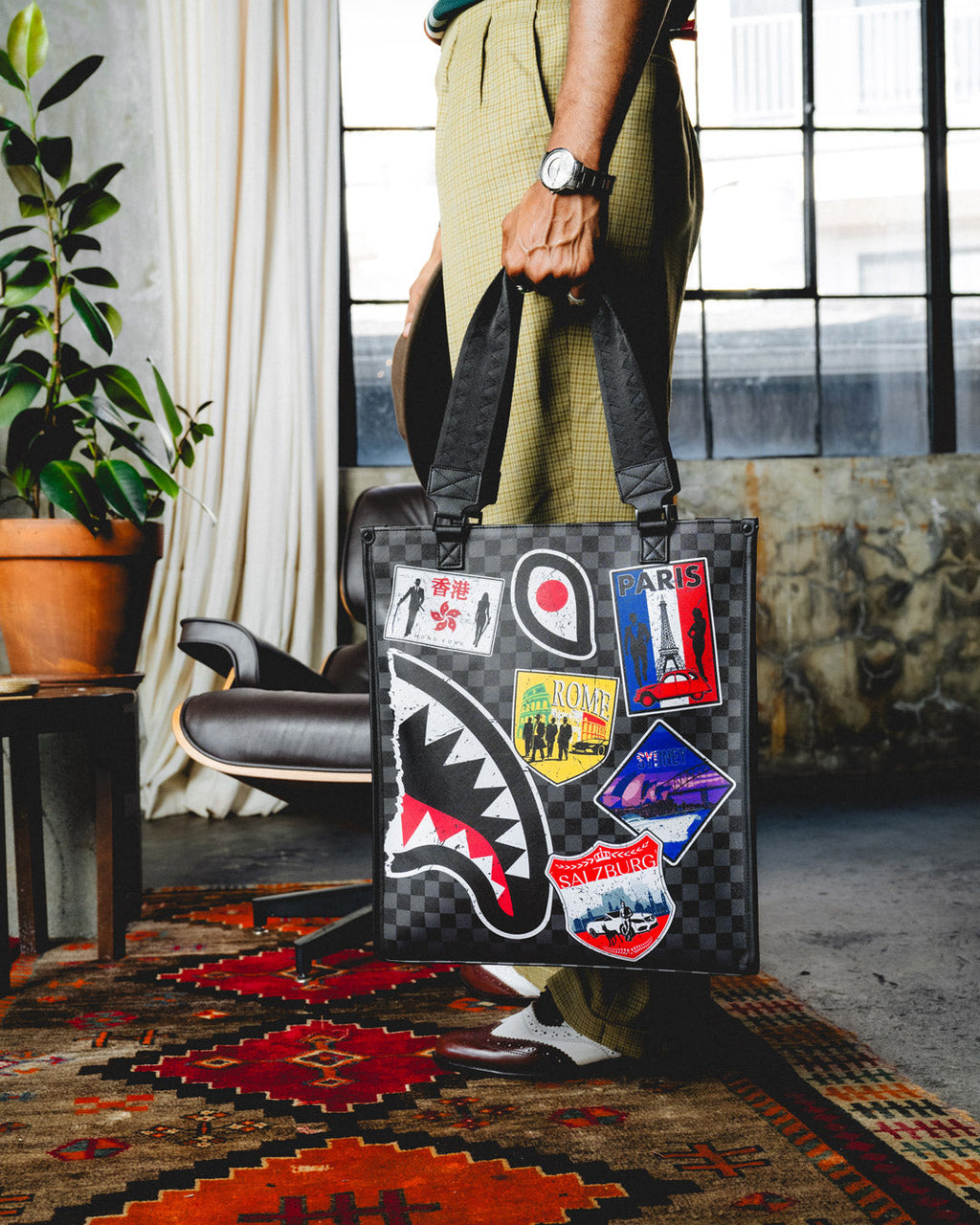 GLOBAL MOGUL UNLIMITED MILES LOFT TOTE