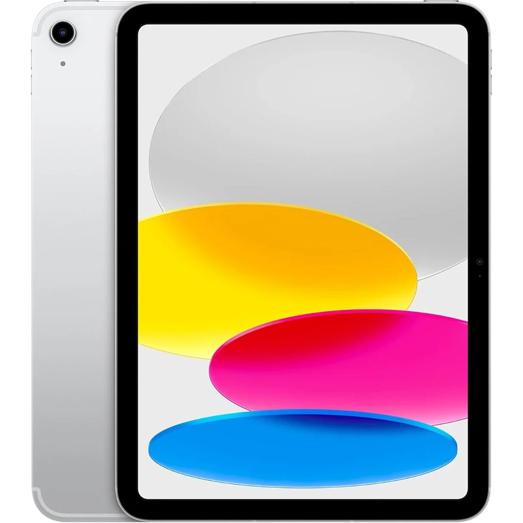 Unlocked Apple iPad 10th Generation (10.9") Wi-Fi + Cellular ? 256GB ? Silver ? MQ6T3LL/A