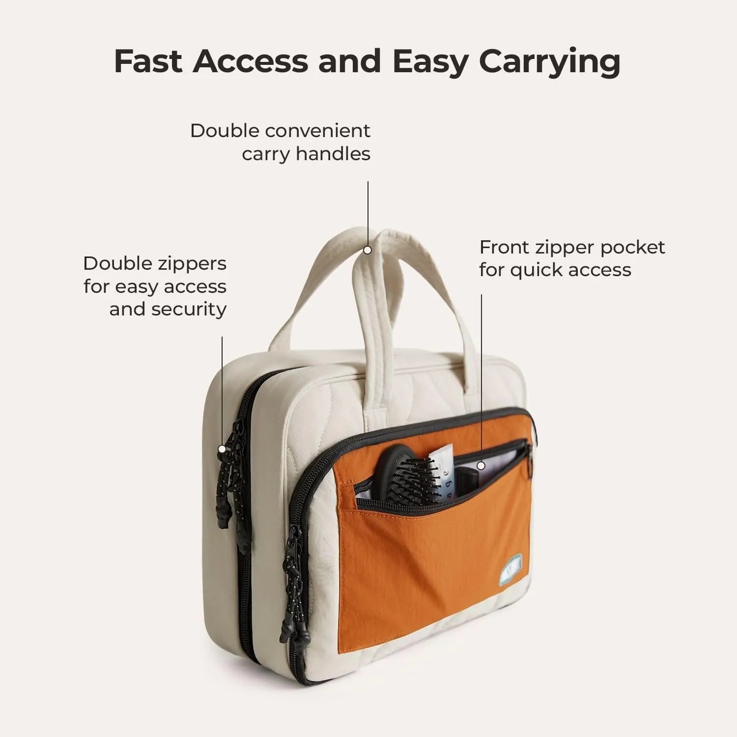 Paz Hanging Toiletry Bag