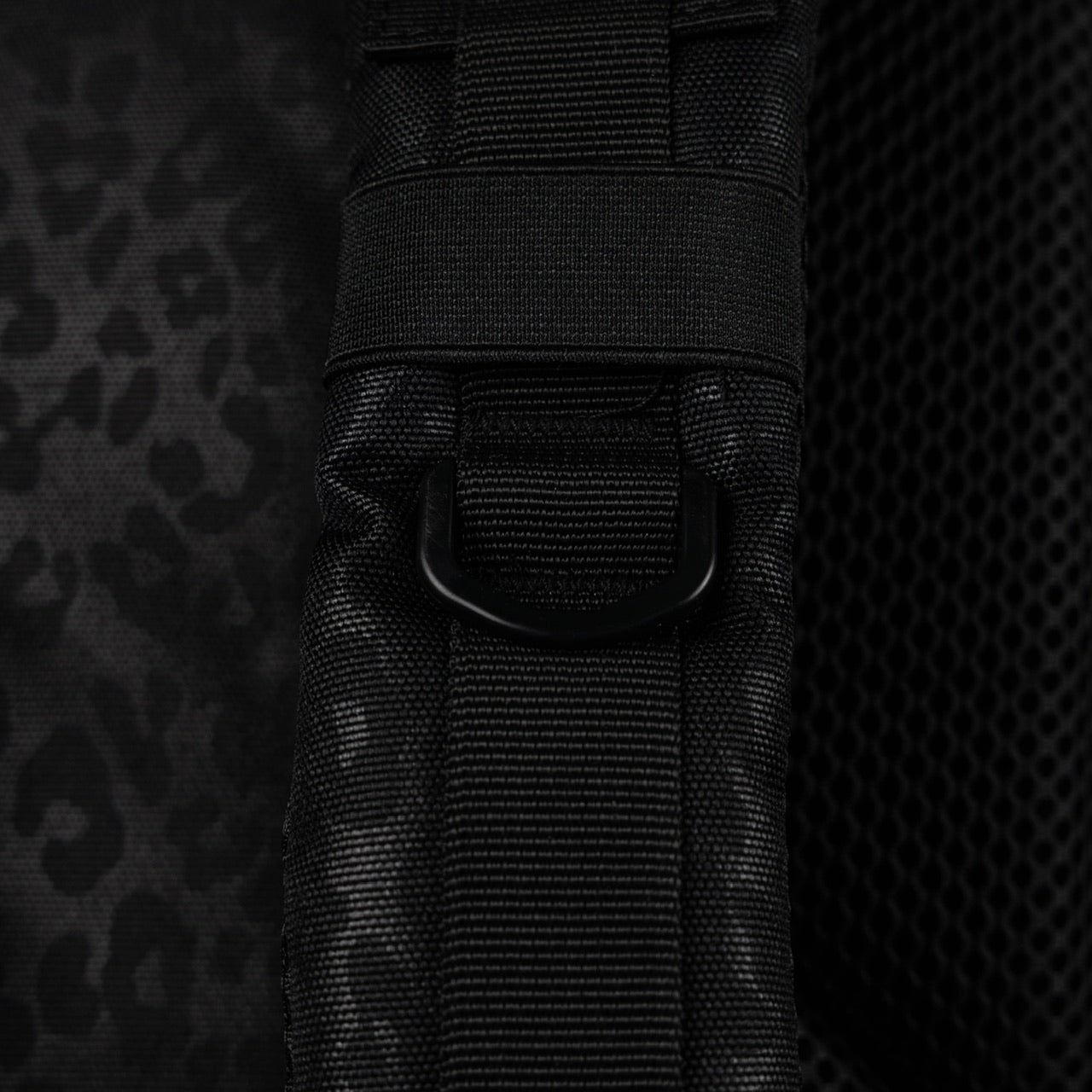 35L Backpack Black Leopard