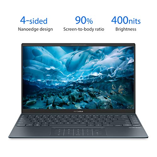 ASUS - ZenBook 14 UM425 14" Laptop - AMD Ryzen 9 - 16 GB Memory - 1 TB SSD - Pine Gray - UM425QA-XH99